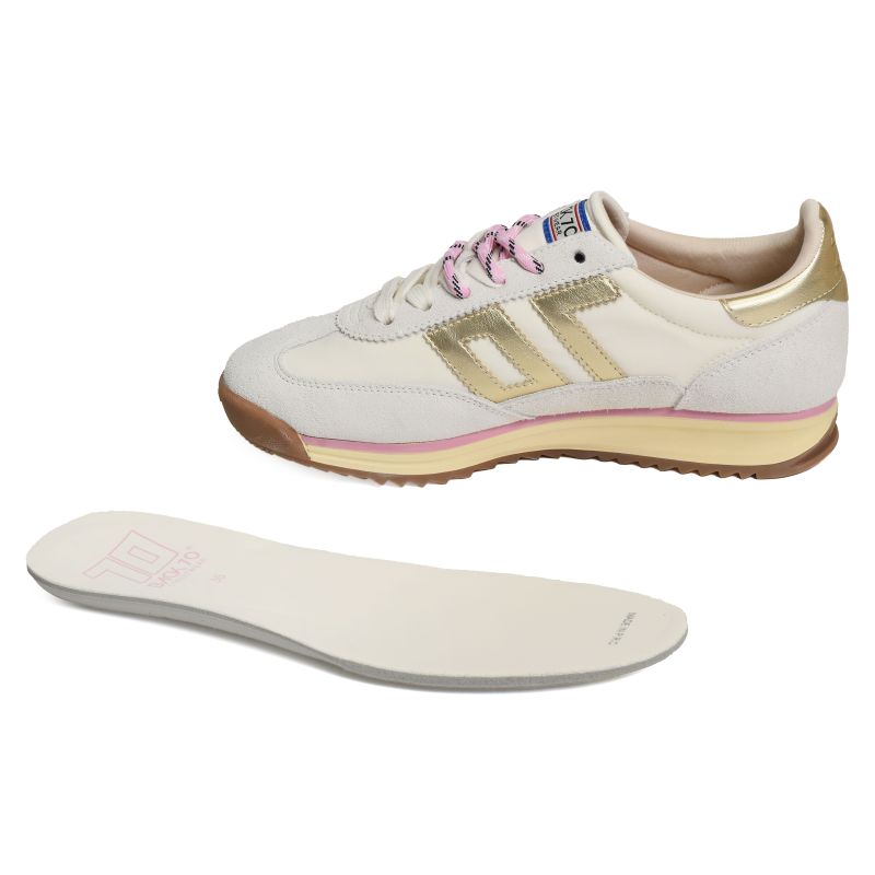  JOGGER SPONGY NYLON Blanc Or