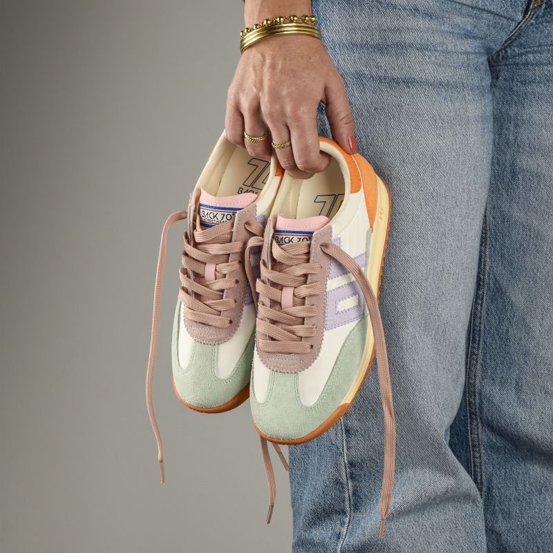  JOGGER MULTI SUEDE Vert Orange