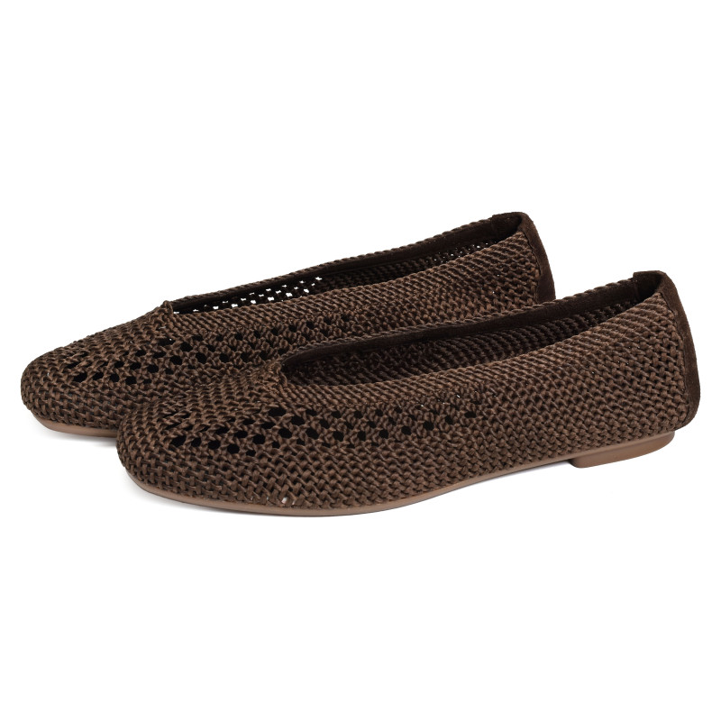 HANABA Chocolat, Ballerines Reqins
