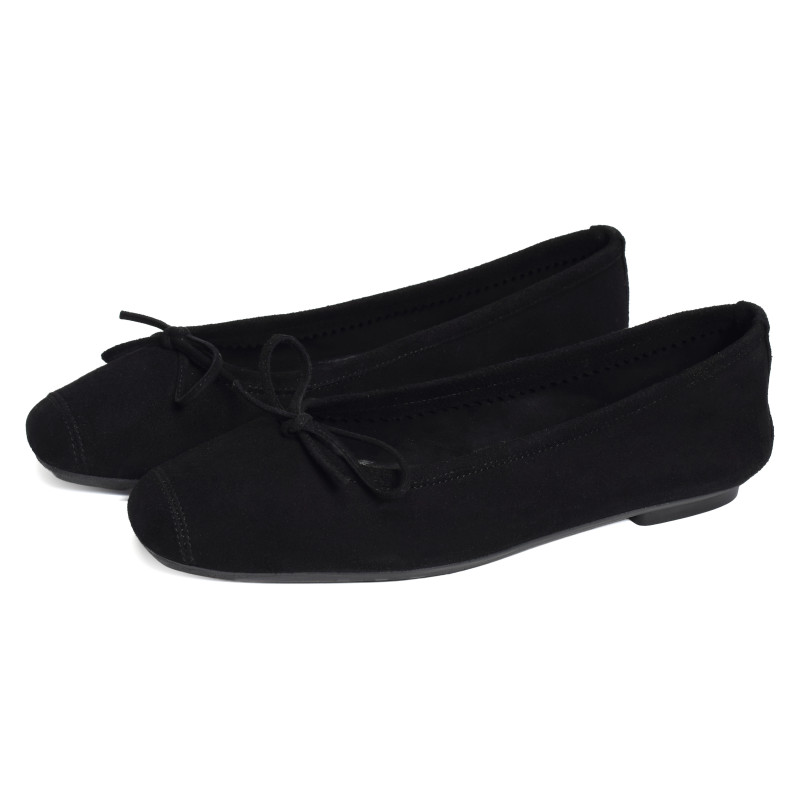 HARMONY Noir, Ballerines Reqins