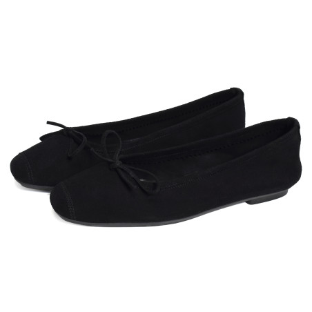 HARMONY Noir, Ballerines Reqins