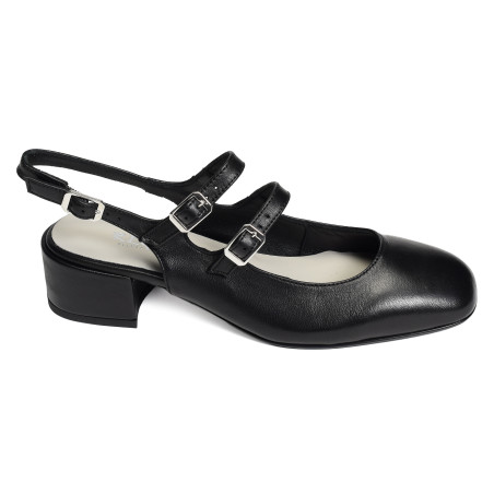 ROSEWOOD Noir, Slingback Reqins