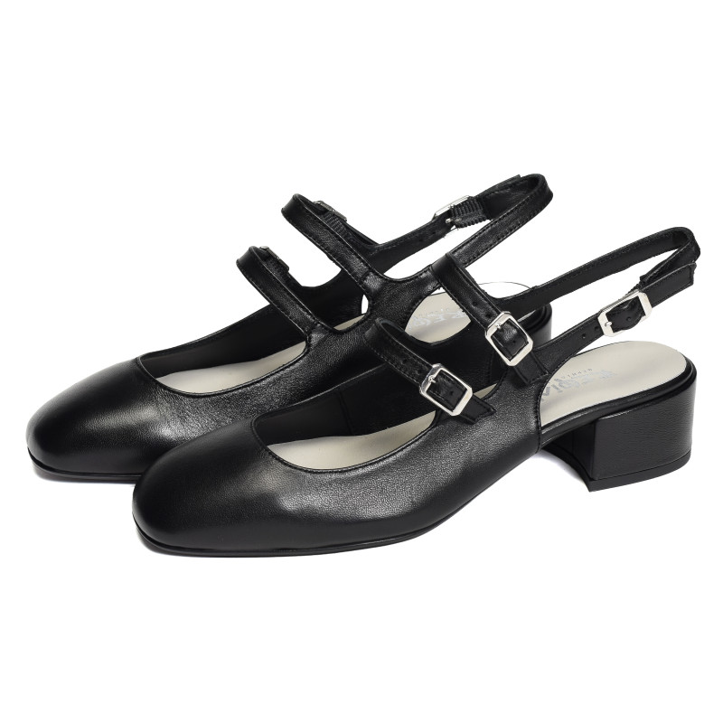 ROSEWOOD Noir, Slingback Reqins
