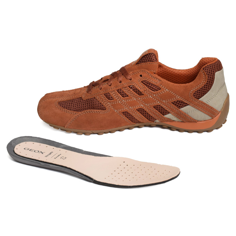 U SNAKE ORIGINAL A Brique, Sneakers basses Geox