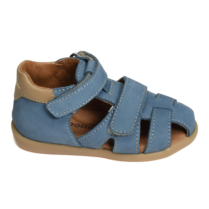 GEO Bleu Jeans, Sandales plates & Nu-Pieds Babybotte