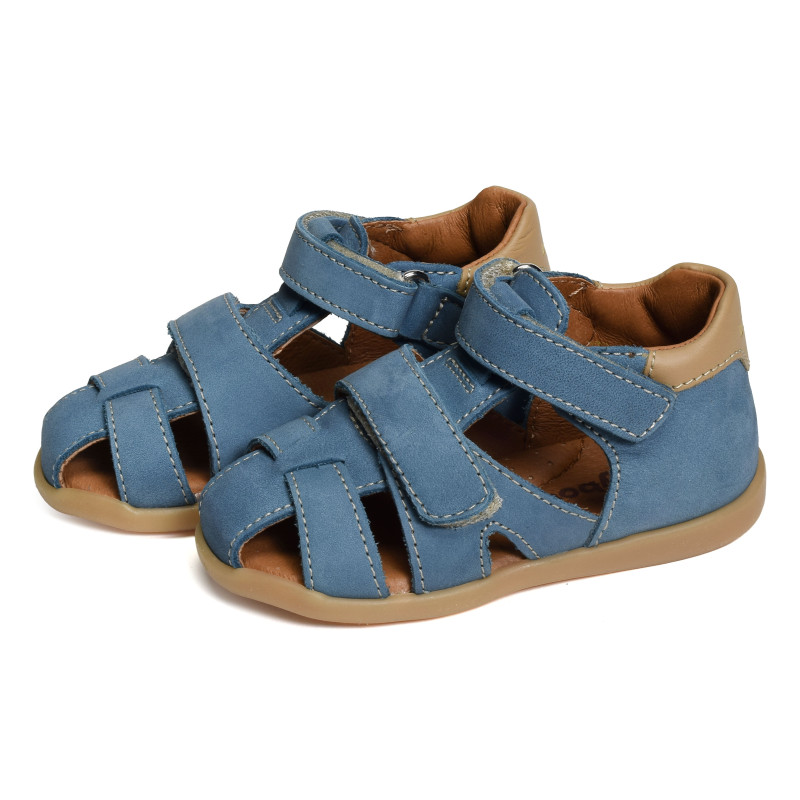 GEO Bleu Jeans, Sandales plates & Nu-Pieds Babybotte
