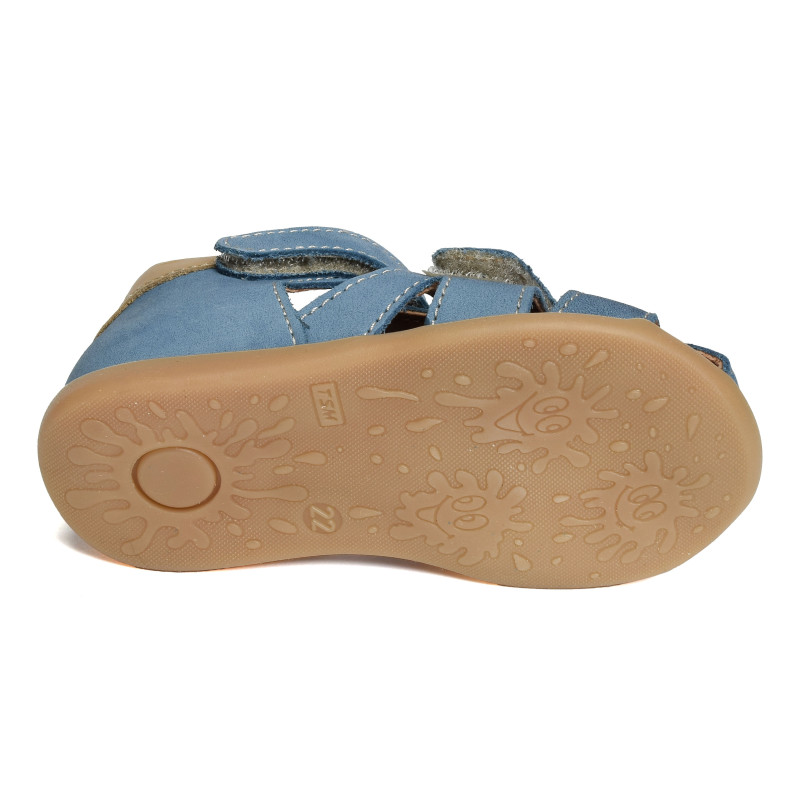 GEO Bleu Jeans, Sandales plates & Nu-Pieds Babybotte