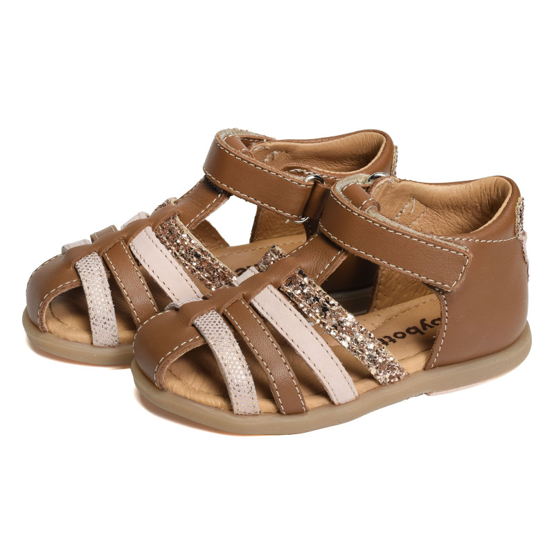 TERIYAKI Camel, Sandales plates & Nu-Pieds Babybotte