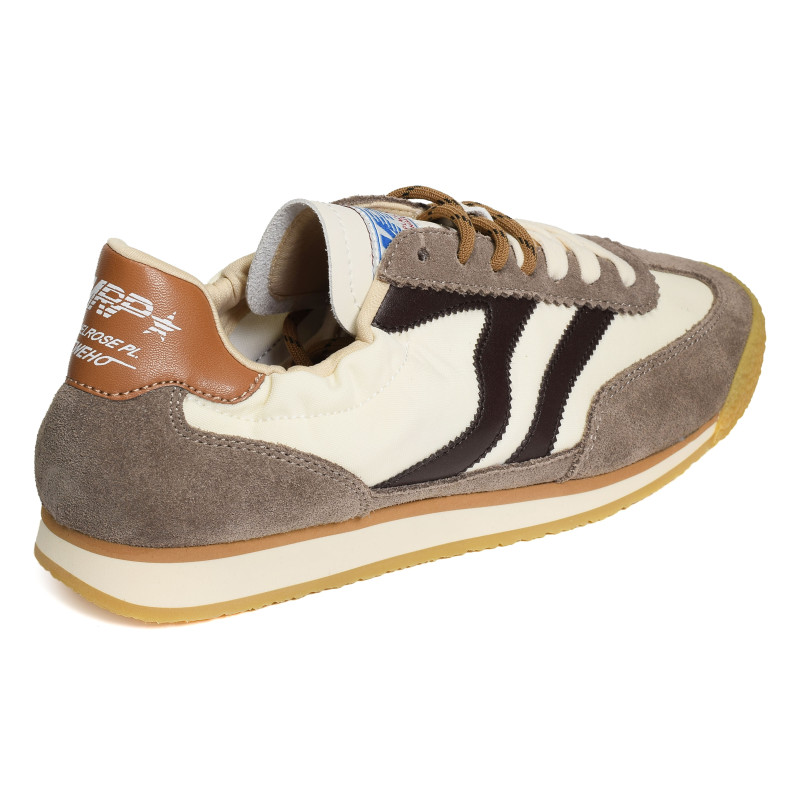 PURE W Blanc Taupe, Baskets Mode MRP Star