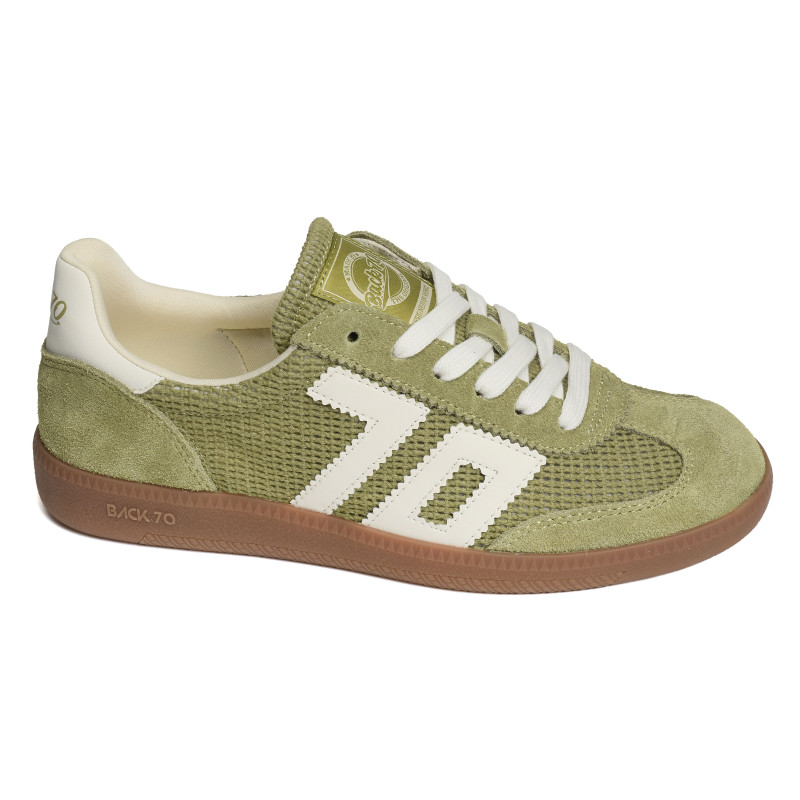 GHOST IUTA Olive, Sneakers basses Back 70