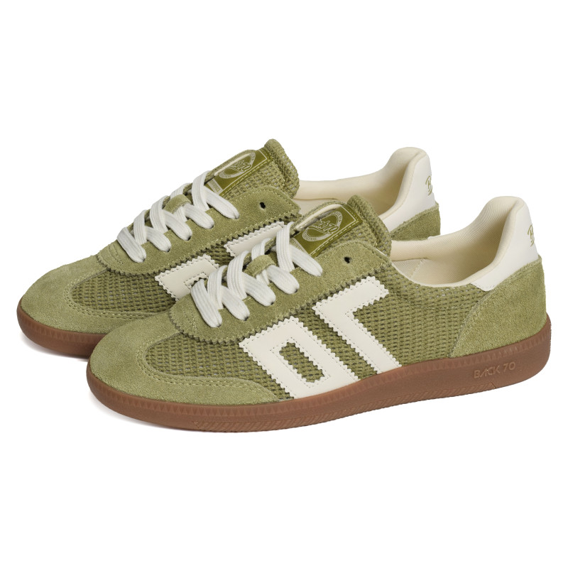 GHOST IUTA Olive, Sneakers basses Back 70