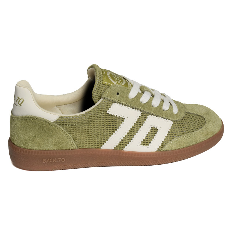 GHOST IUTA Olive, Sneakers basses Back 70