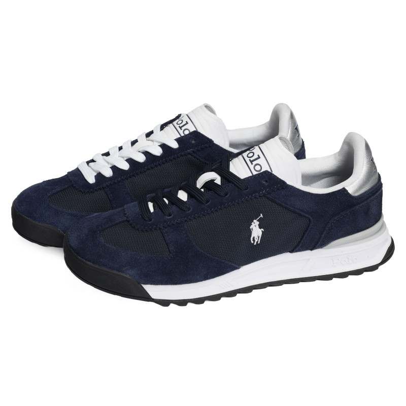 VARICK PP Marine Blanc, Baskets running Polo Ralph Lauren