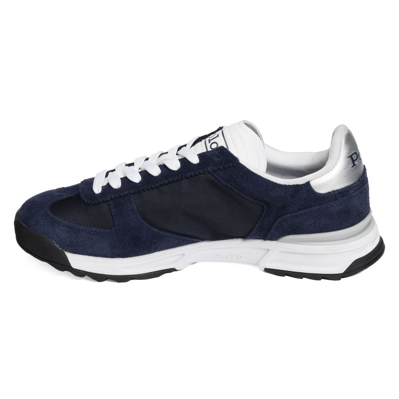 VARICK PP Marine Blanc, Baskets running Polo Ralph Lauren