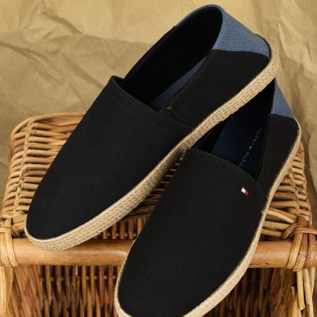  CORE HILFIGER ESPADRILLE TEXTILE 5792 Noir