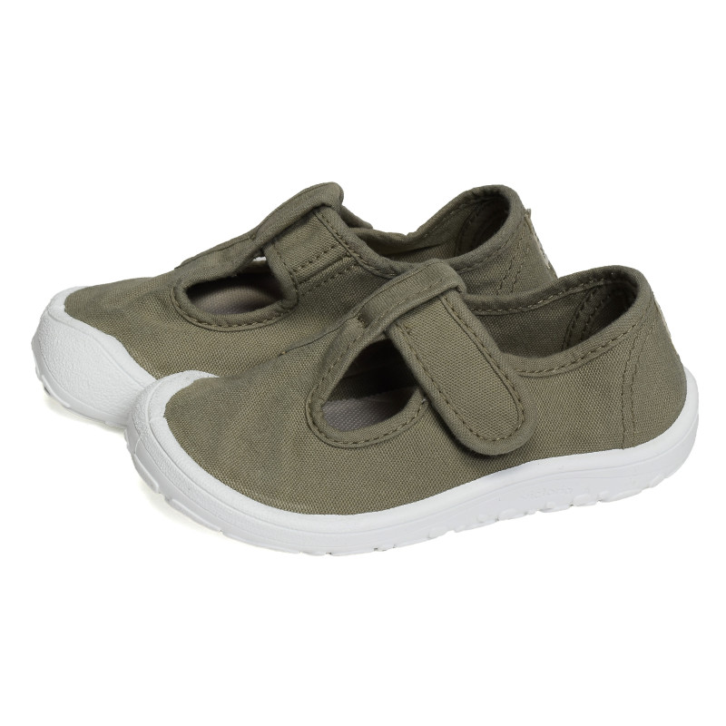 BAREFOOT BABY 1370108 Kaki, Chaussures basses Victoria