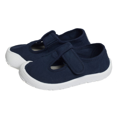 BAREFOOT BABY 1370108 Marine, Chaussures basses Victoria