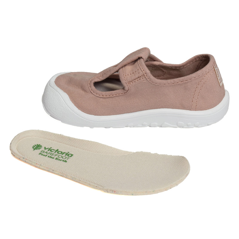 BAREFOOT BABY 1370108 Rose Clair, Chaussures basses Victoria