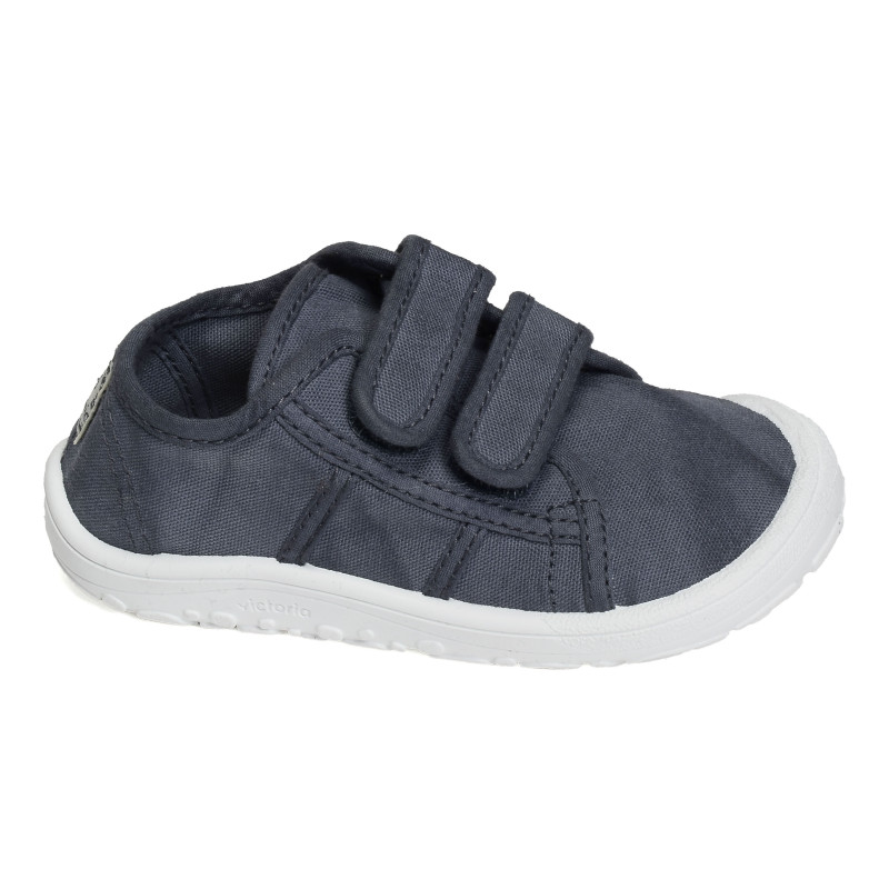 BAREFOOT VELCRO 1370111 Gris Bleu, Chaussures basses Victoria