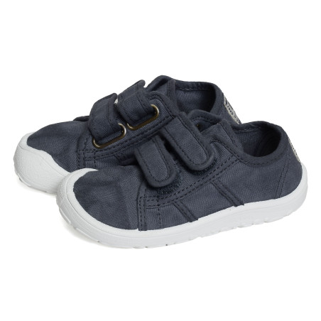 BAREFOOT VELCRO 1370111 Gris Bleu, Chaussures basses Victoria