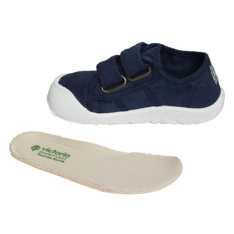 BAREFOOT VELCRO 1370111 Marine, Chaussures basses Victoria