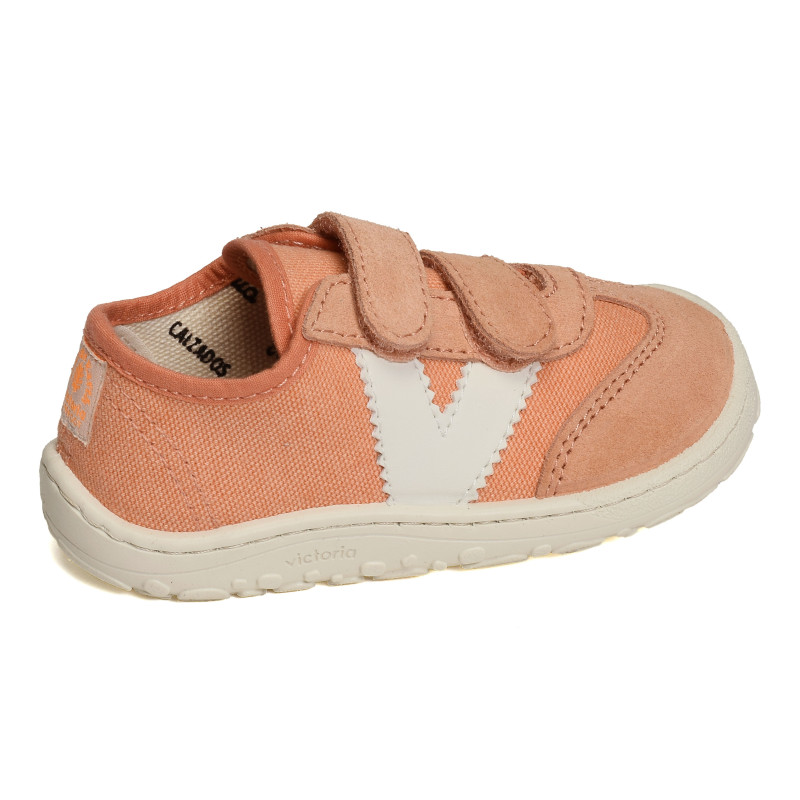 BAREFOOT TOILE 1370128 Orange, Chaussures basses Victoria