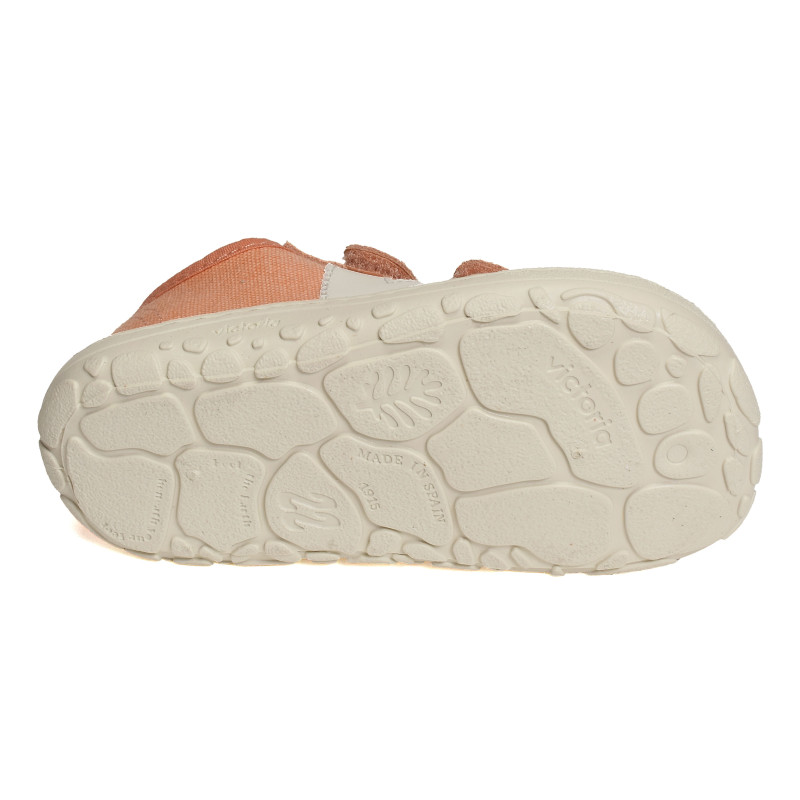 BAREFOOT TOILE 1370128 Orange, Chaussures basses Victoria