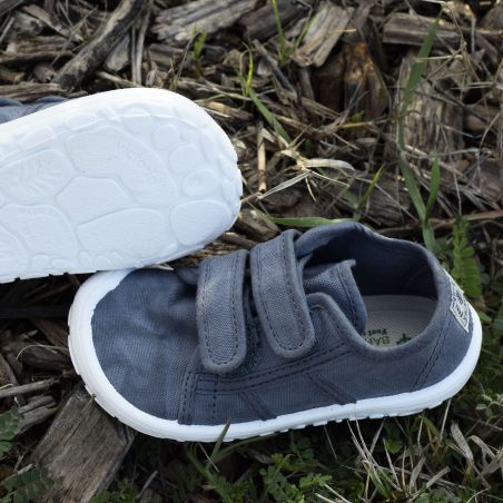  BAREFOOT VELCRO 1370111 Gris Bleu