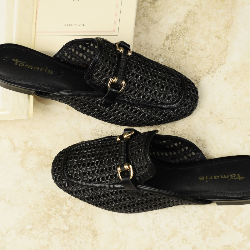 27304 Noir, Mules Tamaris