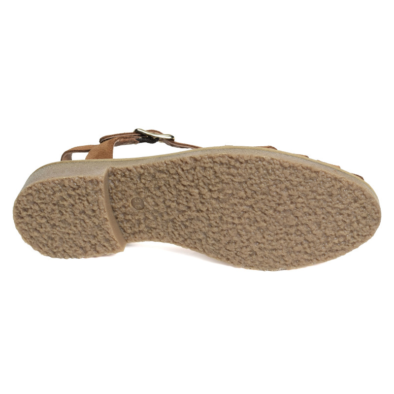 45881 Camel, Sandales plates We Do