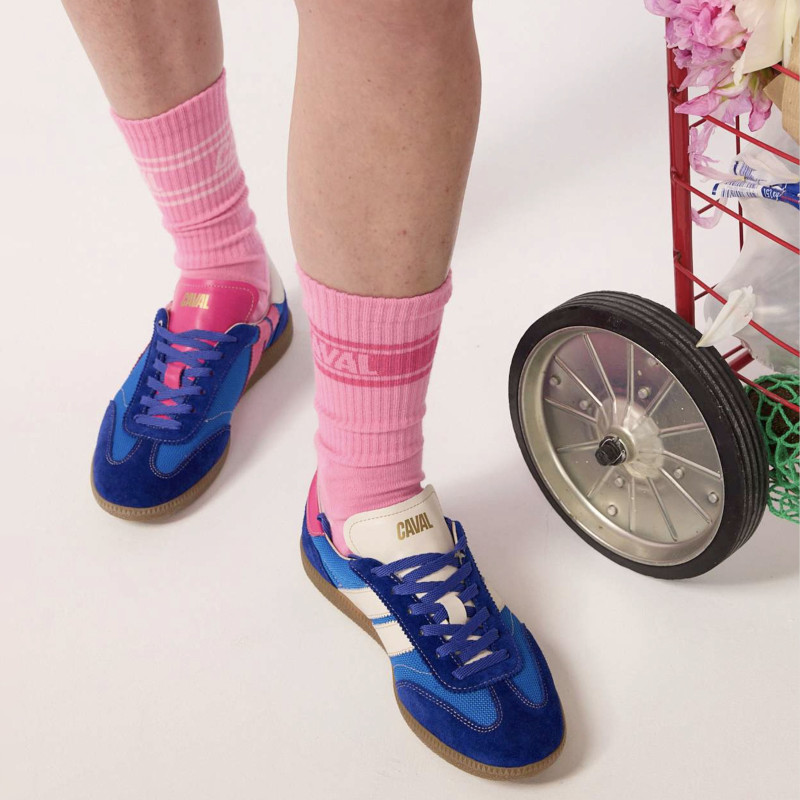 PULSE Bleu, Baskets Mode Caval