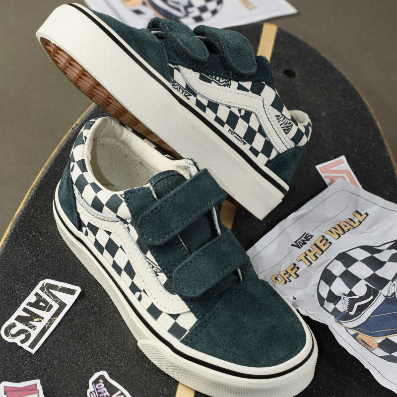 UY OLD SKOOL V Vert Foncé, Sneakers basses Vans