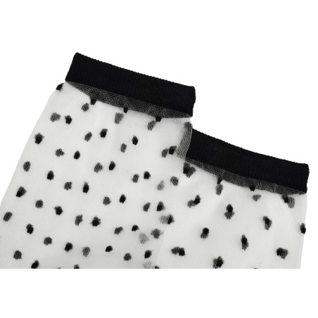 CHARLOTTE Noir, Chaussettes Sockette