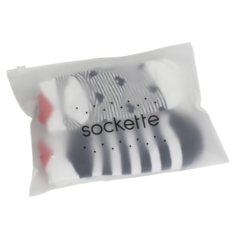 CAROLINE LOT DE 5 PAIRES Multicolore, Chaussettes Sockette