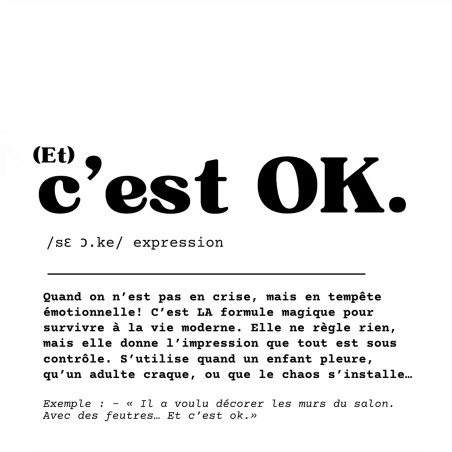 ET CEST OK Blanc, Chaussettes Sockette