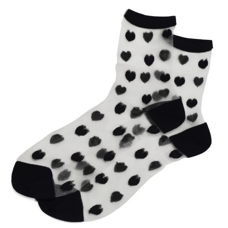 LAURE Noir, Chaussettes Sockette