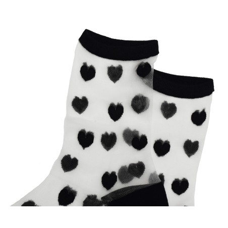 LAURE Noir, Chaussettes Sockette
