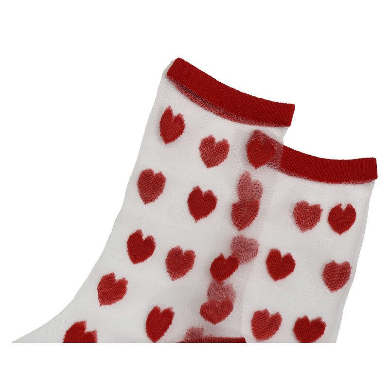 LAURE Rouge, Chaussettes Sockette