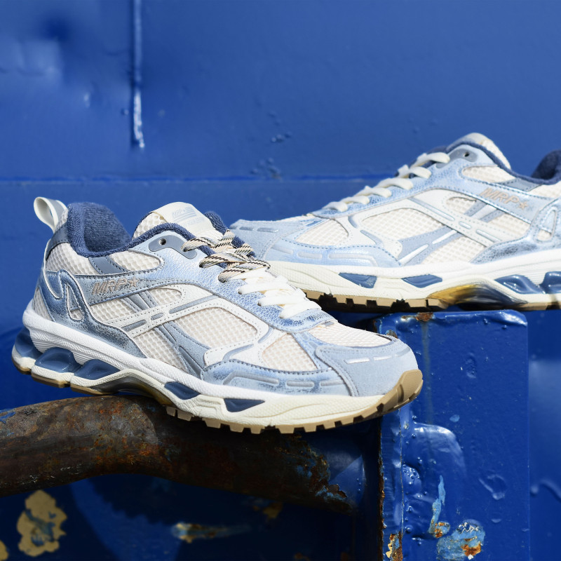 MELROSE Bleu Métallisé, Baskets running MRP Star