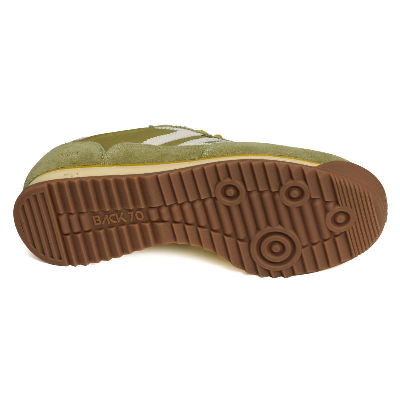 JOGGER SPONGY NYLON Olive, Baskets running Back 70