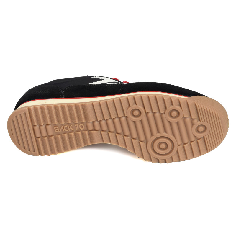 JOGGER SPONGY NYLON MEN Noir, Baskets running Back 70