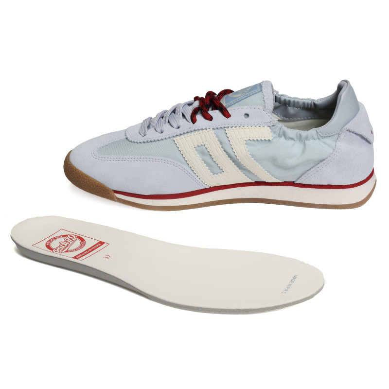 ROCKET COTTON Bleu Ciel, Baskets Mode Back 70