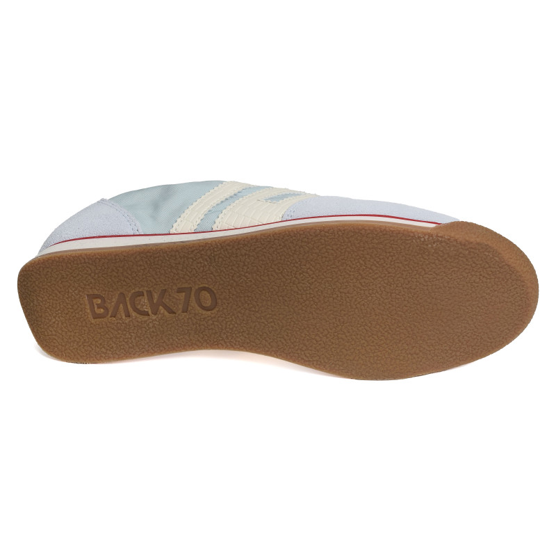 ROCKET COTTON Bleu Ciel, Baskets Mode Back 70