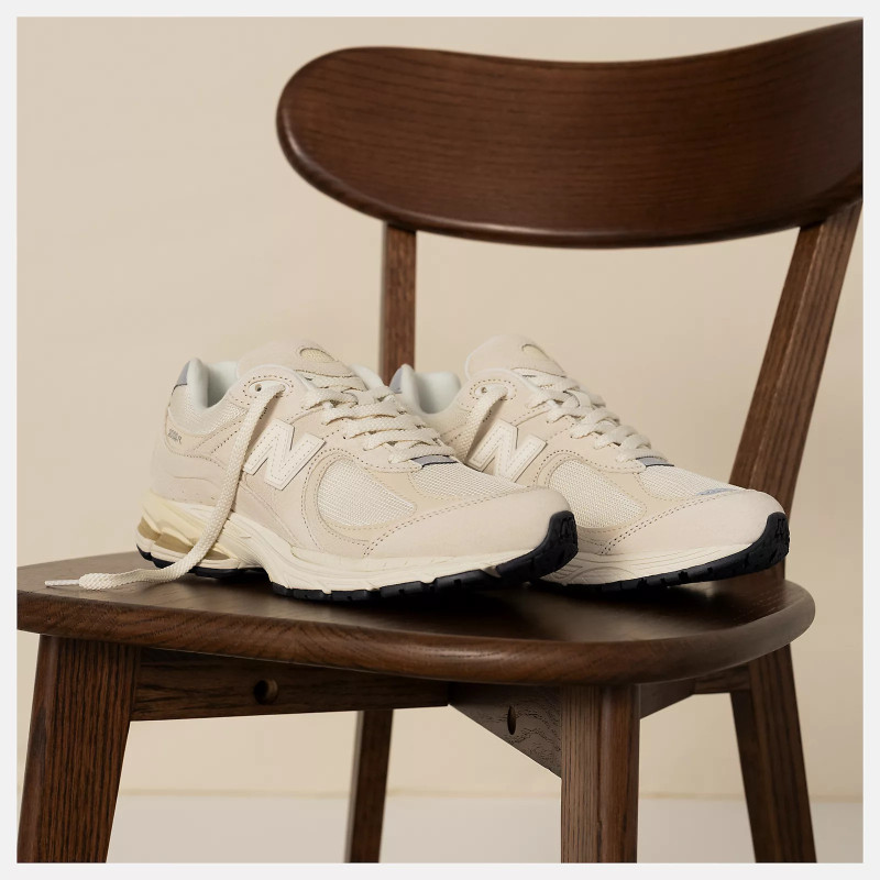 M2002 Blanc Beige, Baskets Mode New Balance
