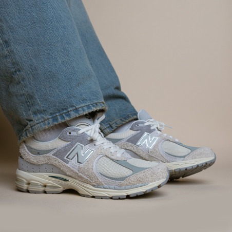 M2002 Gris Blanc, Baskets Mode New Balance