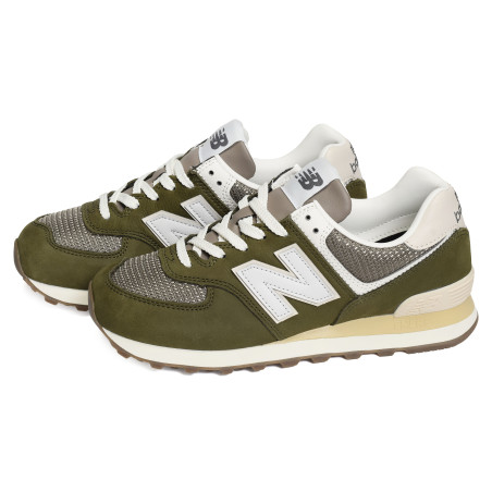 U574 Kaki Gris, Sneakers basses New Balance