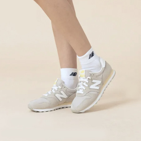 W373 Gris Blanc, Sneakers basses New Balance