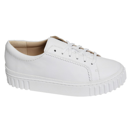 MAYHILL WALK Blanc, Sneakers basses Clarks