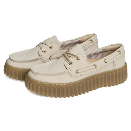 TORHILL BOAT Ecru, Bateaux Clarks