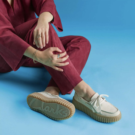 TORHILL BOAT Ecru, Bateaux Clarks